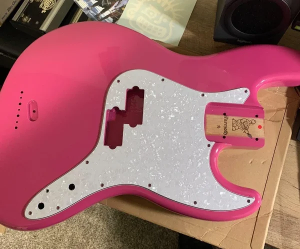 Pickguard.co.uk® x Warmoth® MK1 Mark Hoppus Signature Style Bass Pickguard - Image 2